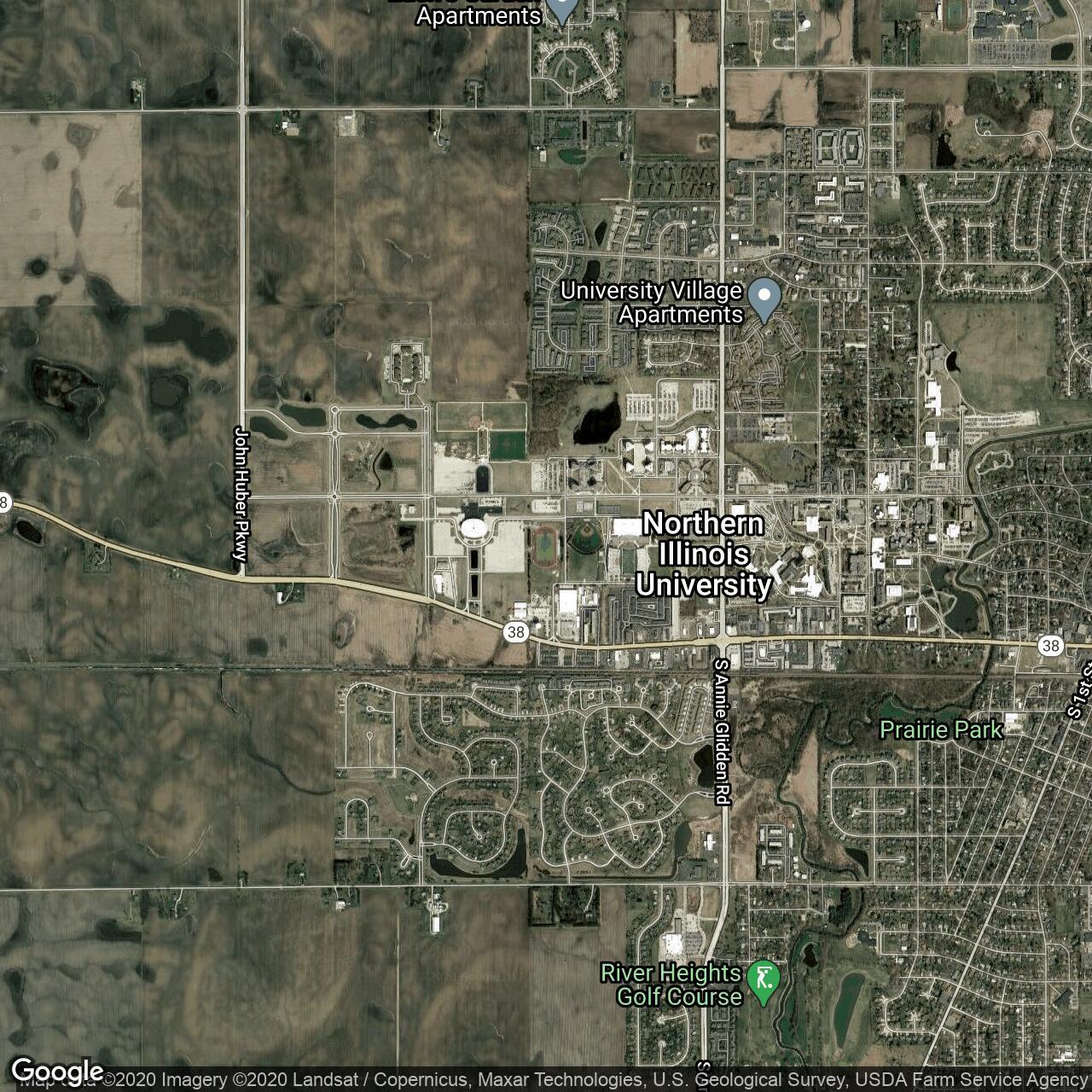 NIU Soccer and Track & Field Complex, home to DeKalb County United