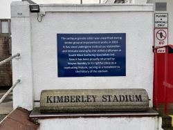 An image of Kimberley Stadium uploaded by francis0262