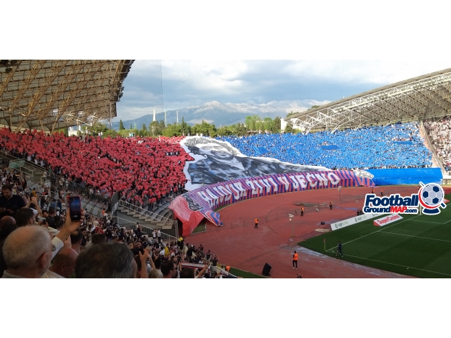 Hajduk Split Poljud stadium aerial view Art Print by Brch Photography -  Fine Art America