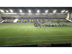An image of Sixways Stadium uploaded by jonwoozley
