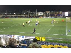 An image of Sixways Stadium uploaded by jonwoozley