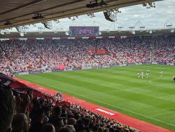 An image of St Mary's Stadium uploaded by paulgriffiths