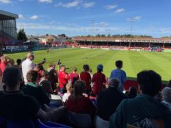 An image of Tolka Park uploaded by francis0262