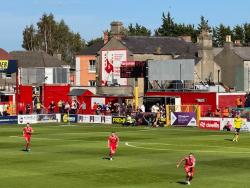 An image of Tolka Park uploaded by francis0262