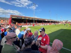 An image of Tolka Park uploaded by francis0262