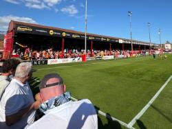 An image of Tolka Park uploaded by francis0262