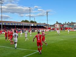 An image of Tolka Park uploaded by francis0262