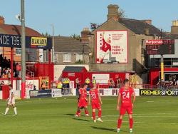 An image of Tolka Park uploaded by francis0262