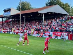 An image of Tolka Park uploaded by francis0262