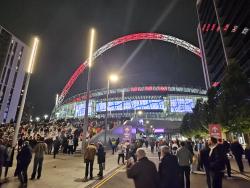 An image of Wembley Stadium uploaded by paulgriffiths