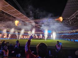 An image of Wembley Stadium uploaded by paulgriffiths