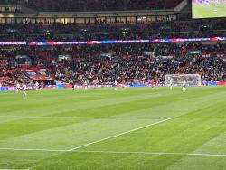 An image of Wembley Stadium uploaded by paulgriffiths